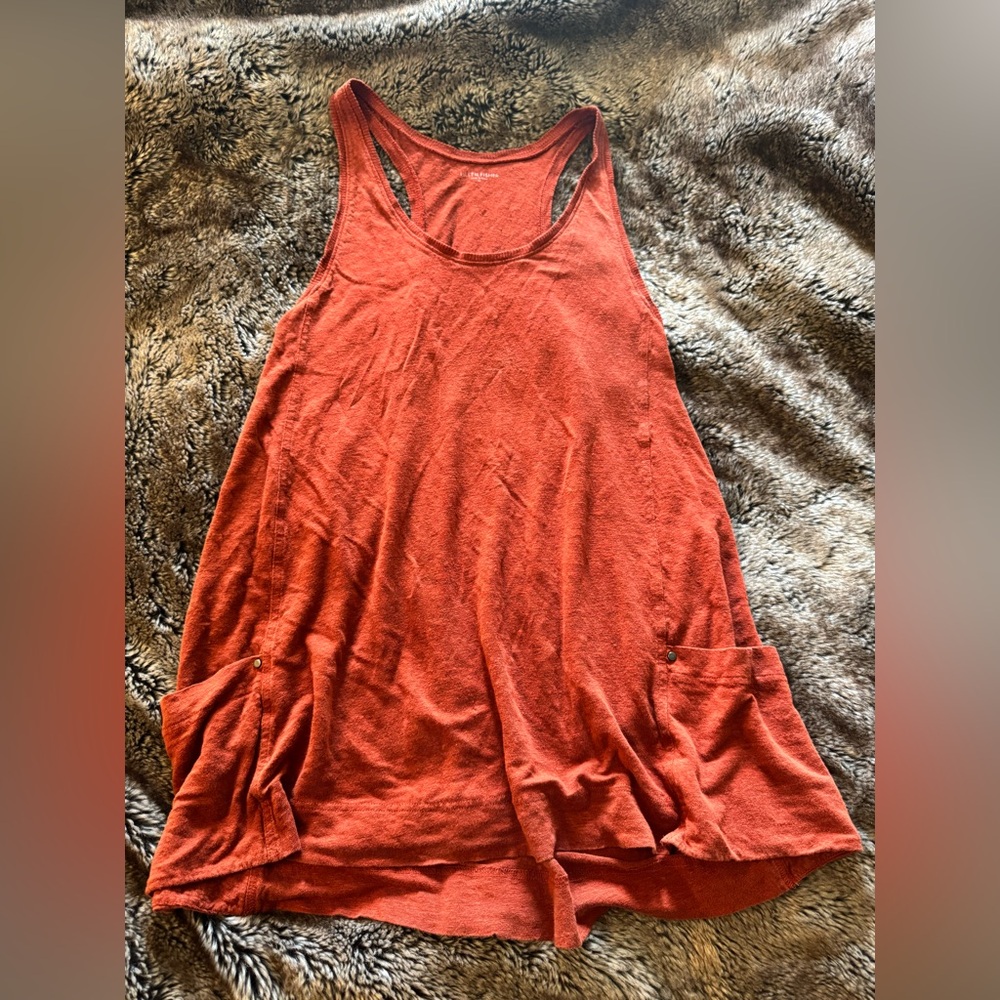 Eileen Fisher linen tank dress